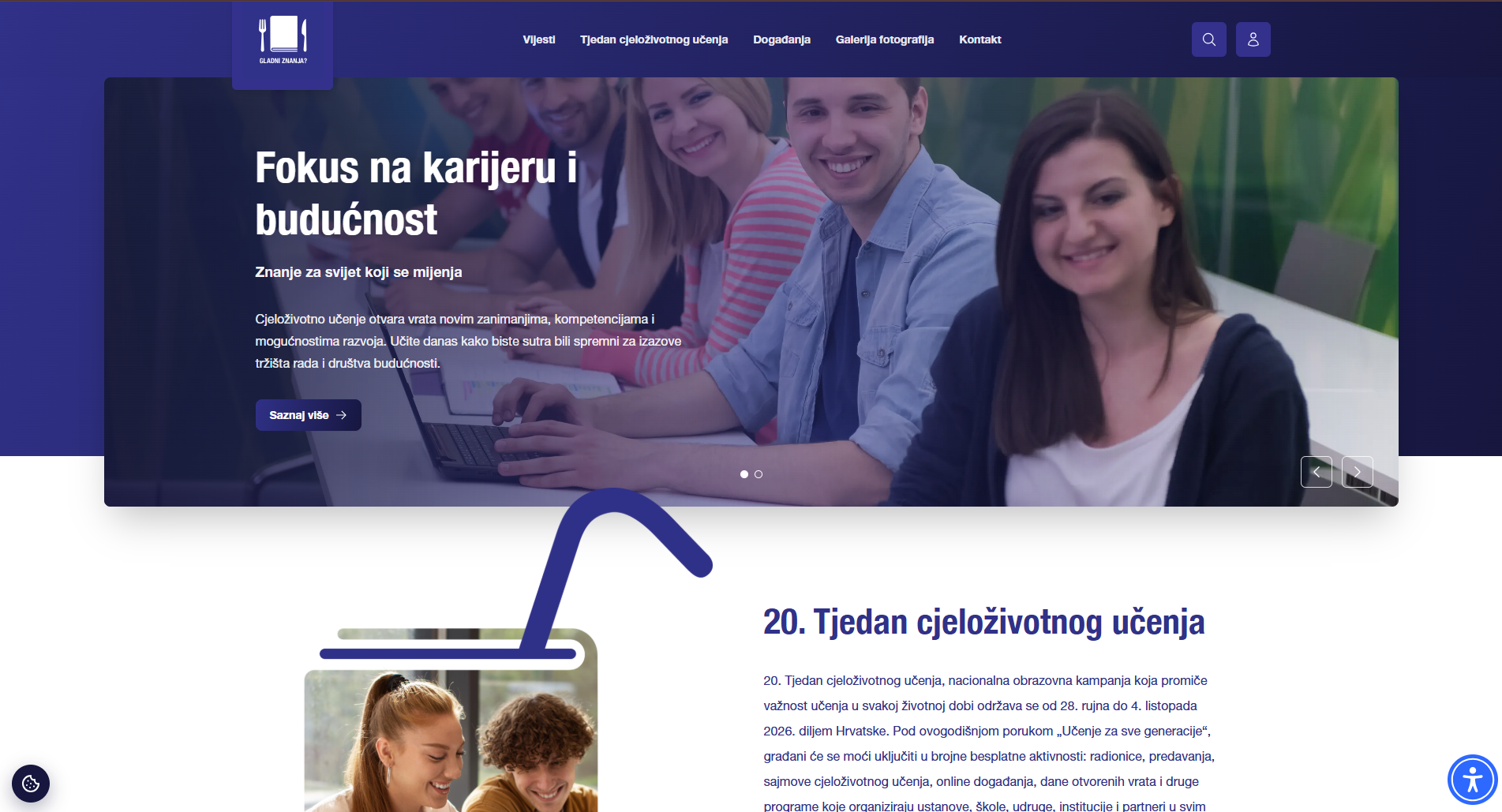 Nova stranica Tjedna cjeloživotnog učenja – moderniji digitalni prostor za učenje, povezivanje i sudjelovanje